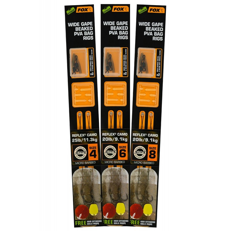 Wide Gape Beaked PVA Bag Rigs T.6 | Le Peish 64