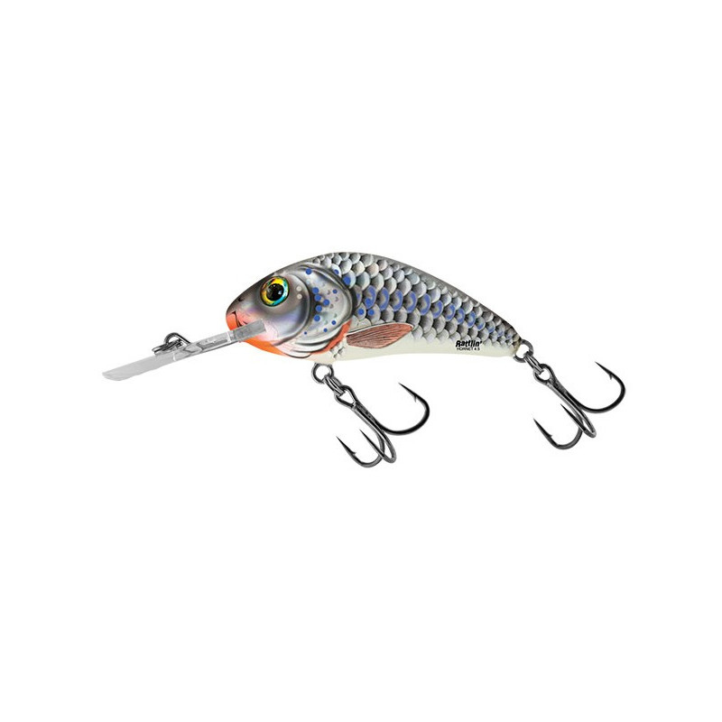 Rattlin Hornet 6.5 F Silver Holo Shad | Le Peish 64