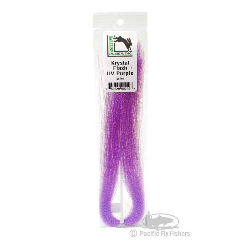 Crystal Flash Purple montage mouche | Le Peish 64