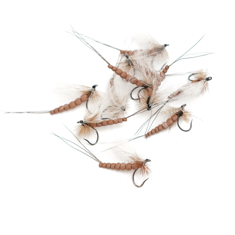 Body Fly Light Brown mouche sèche | Le Peish 64