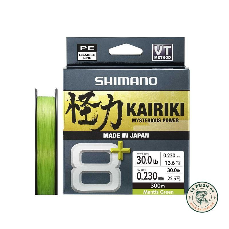 Shimano Kairiki 8 Mantis Green 0,23mm 150m | Le Peish 64