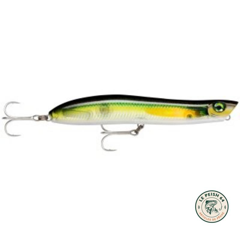 Rapala Max Rap Walk'n Roll 10cm 13g Flake Green | Le Peish 6