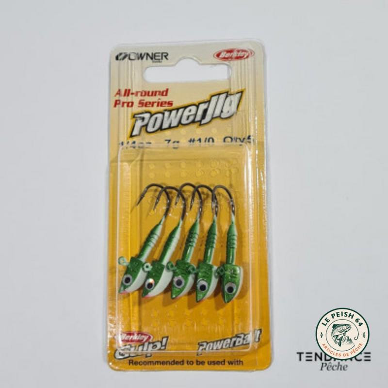 Jig Deep 7g Olive/Pearl 3 pcs | Le Peish 64