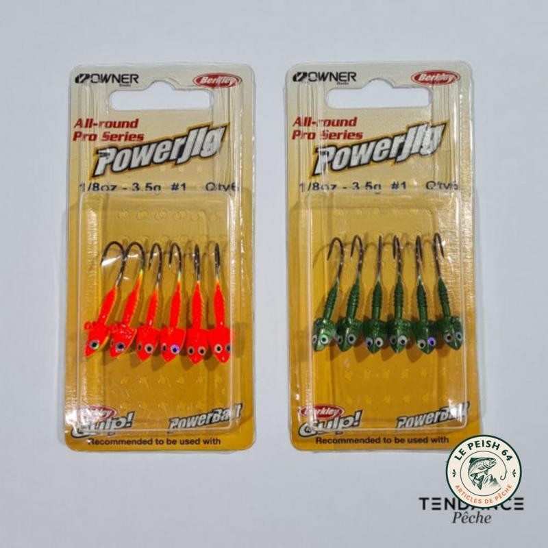 Jig All Round 3,5g Olive/Pearl | Le Peish 64