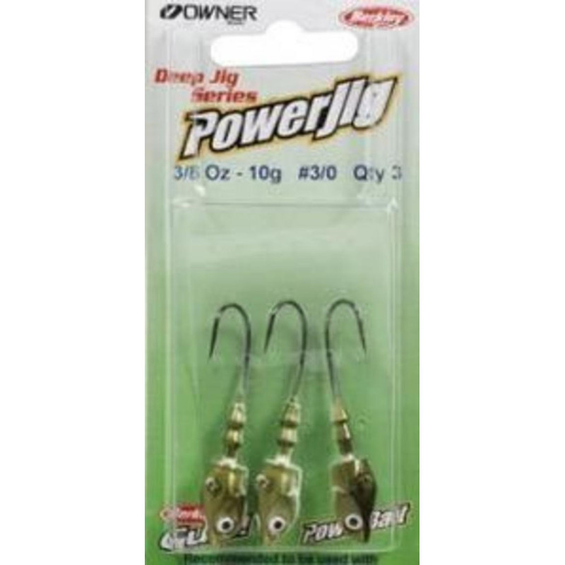 Berkley Jig Deep 17,5g Olive/Pearl 3 pcs | Le Peish 64