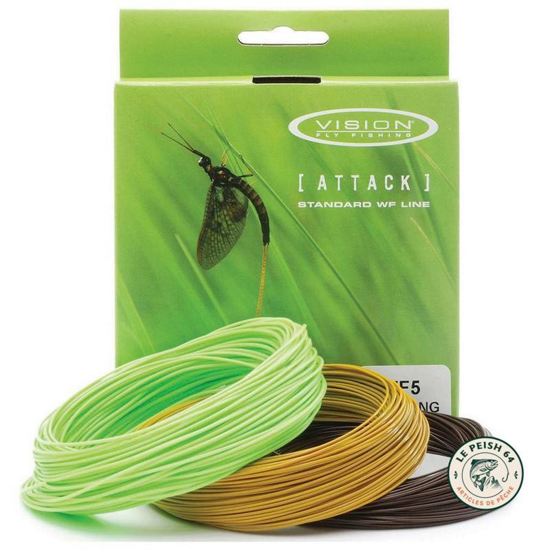 Vision Attack Fly Line Sink 3 WF7 | Le Peish 64