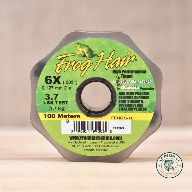 Fil nylon Frog Hair 100m et 30m | Le Peish 64