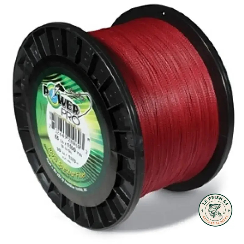 Tresse Power Pro 135m Rouge 0.08mm 4kg | Le Peish 64