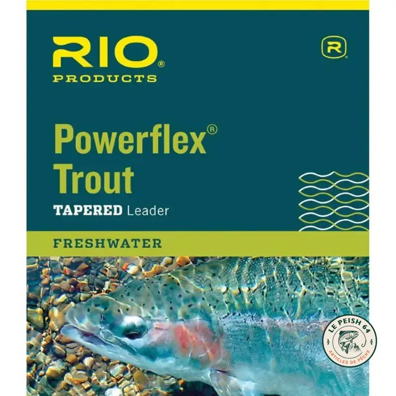 RIO Powerflex 12ft 6X Leader | Le Peish 64