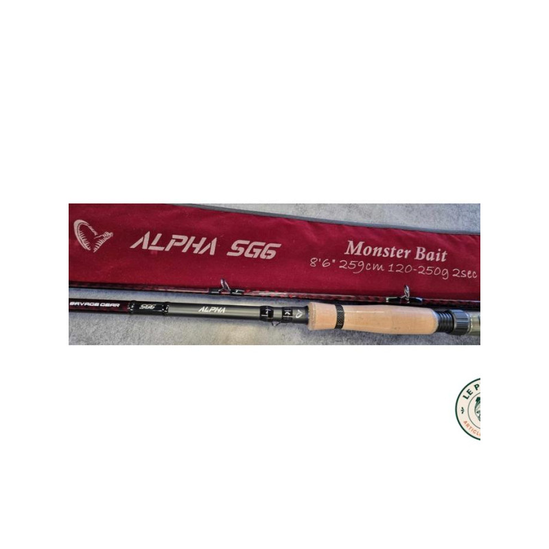 Savage Gear Alpha SG6 Monster Bait 2,59 m 120-250 g | Le Pei
