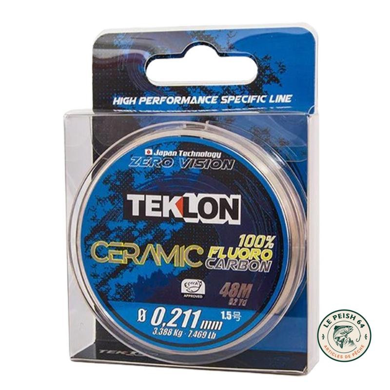 Fluorocarbone Teklon 0.138 mm 1500 m | Le Peish 64