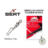 Sert émerillon agrafe italienne n°0 8 kg x8 | Le Peish 64