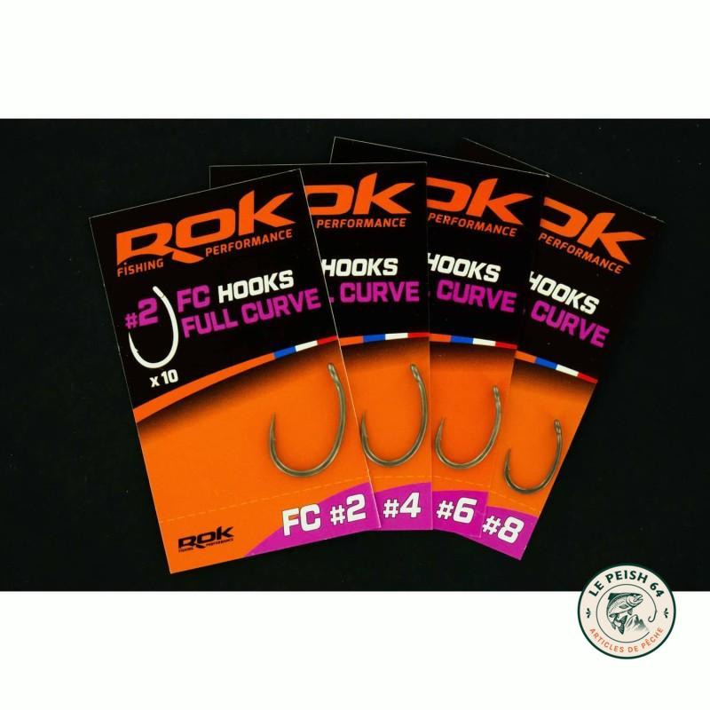 ROK FC Hooks Full Curve taille 4 | Le Peish 64