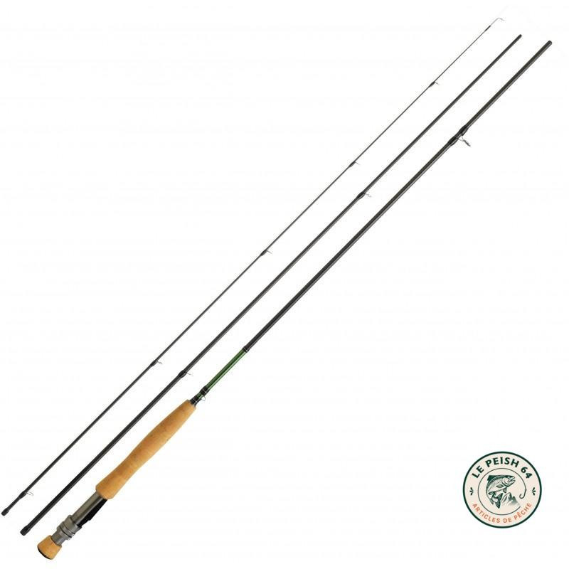 Ensemble Mouche Daiwa 9' Soie 5 3 brins | Le Peish 64