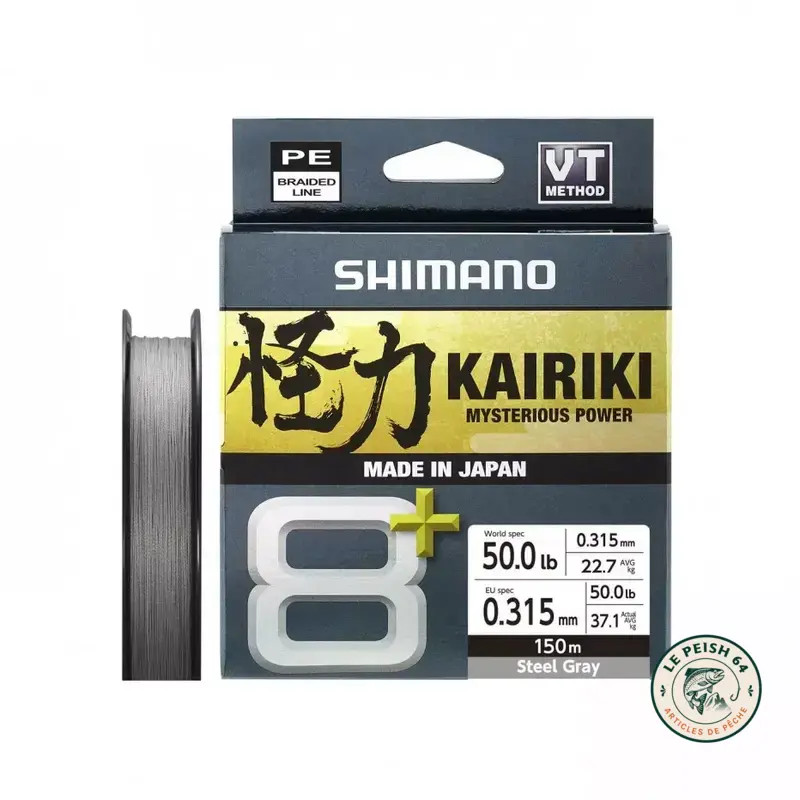 Shimano Kairiki 8 Plus 0,28mm 150m 29,3kg | Le Peish 64