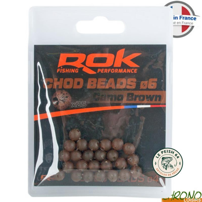 ROK Chod Beads 6mm Camo x25 | Le Peish 64