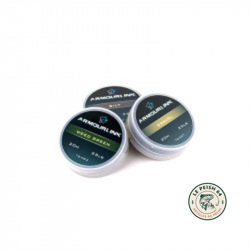 Armourlink Dark Silt 35lb 20m | Le Peish 64