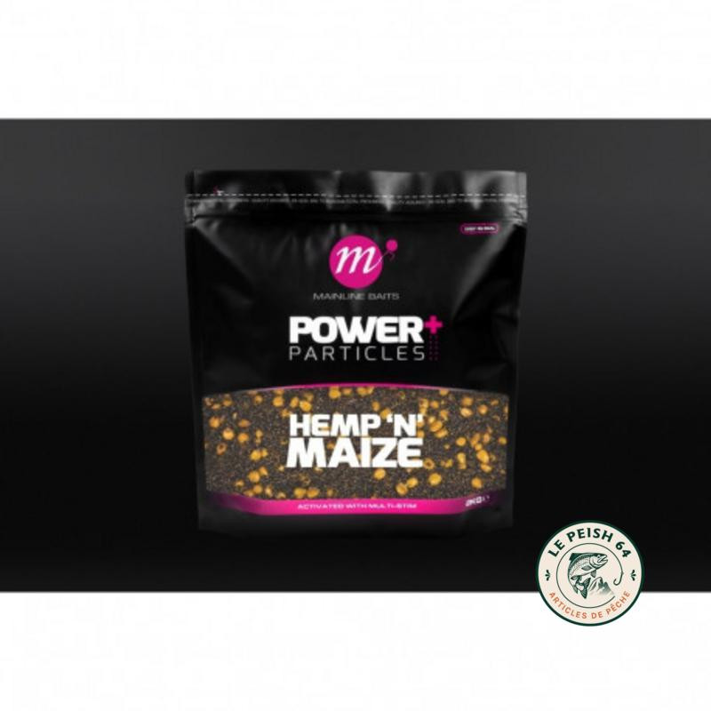 Hemp N Maize Power+ Particules 2kg | Le Peish 64
