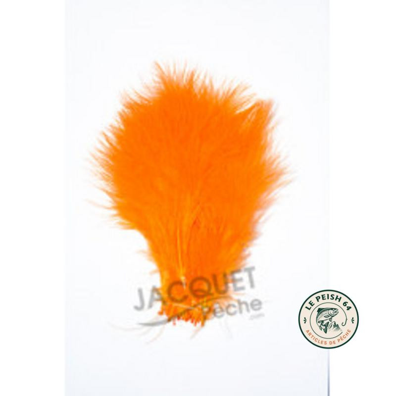 Marabou 12 plumes Orange | Le Peish 64