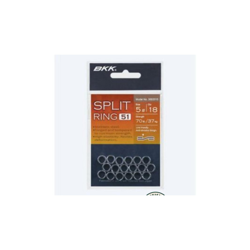 BKK Split Ring-51 Size 2 | Le Peish 64