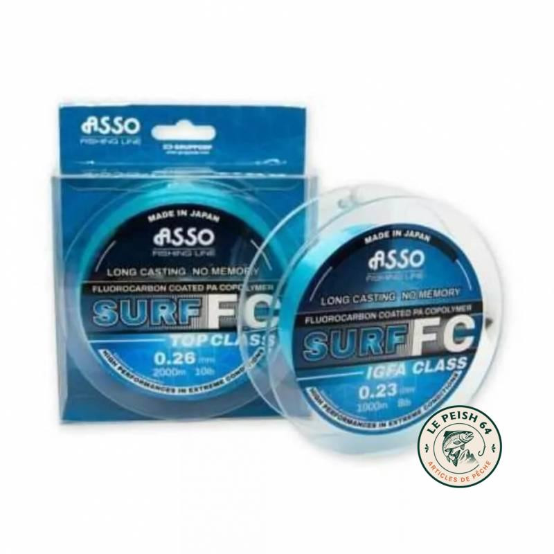 ASSO Surf FC 0,30 mm 1000 m | Le Peish 64