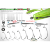 Worm EWG Sil Stopper Black 5/0 | Le Peish 64