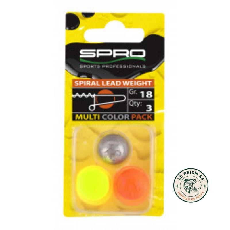 SPIRAL LEAD WEIGHT 14GR | Le Peish 64