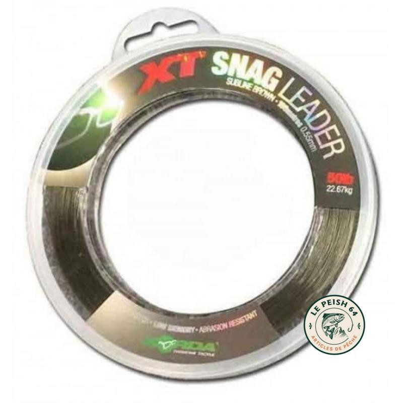 Korda XT Snag Leader 0,55 mm 100 m | Le Peish 64