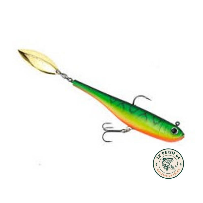Divinator Junior 14 cm 22 g Fire Tiger | Le Peish 64