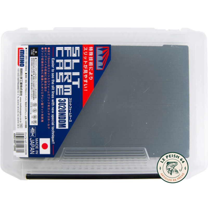 Meiho Slit Form Case 3020 NDDM Clear | Le Peish 64