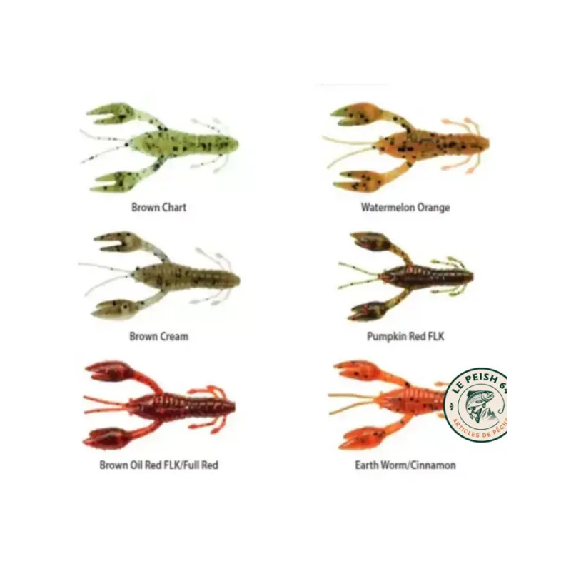 Gunki Hourra Craw 50 Pumpkin Red | Le Peish 64