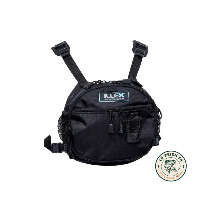 Illex Great Escape Chest Pack Black | Le Peish 64