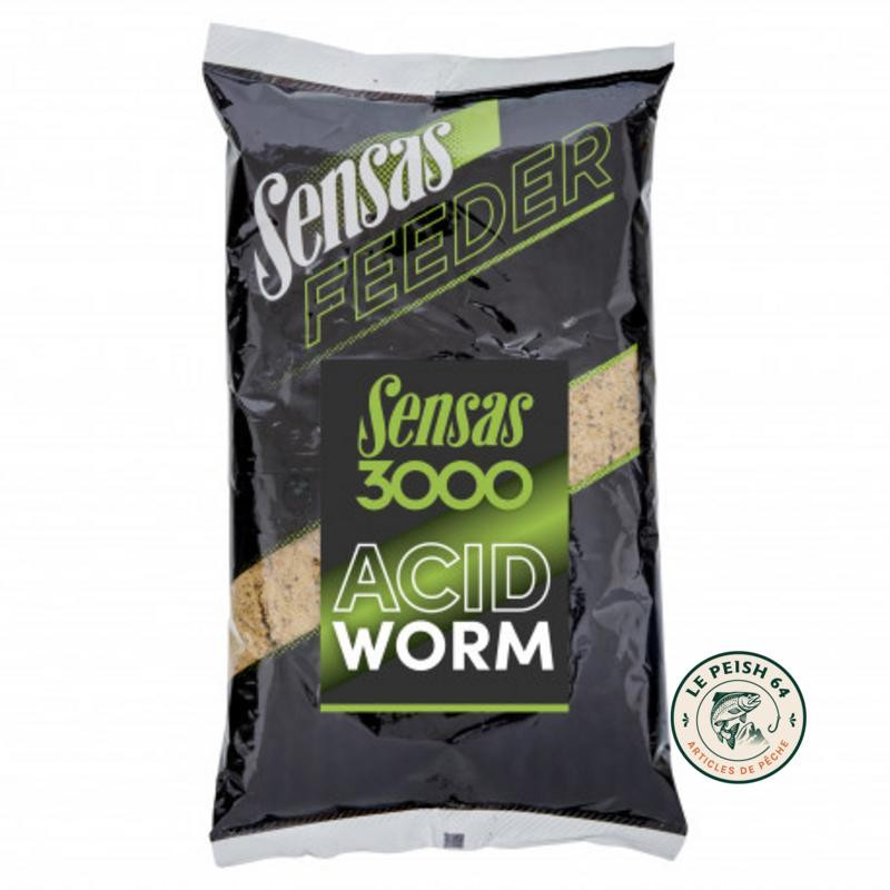 3000 Feeder Acid Worm 1kg | Le Peish 64
