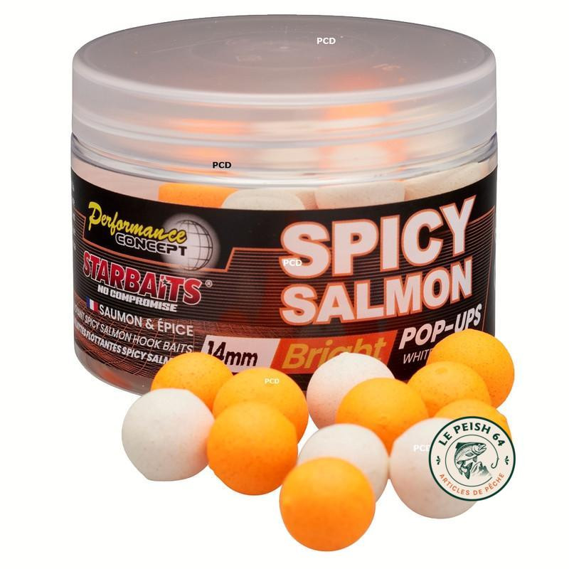 Spicy Salmon Bright Pop-Up 14mm | Le Peish 64