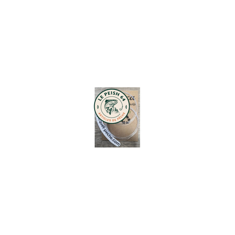 Musca bas de ligne conique 5X 0,15 mm 9 ft | Le Peish 64