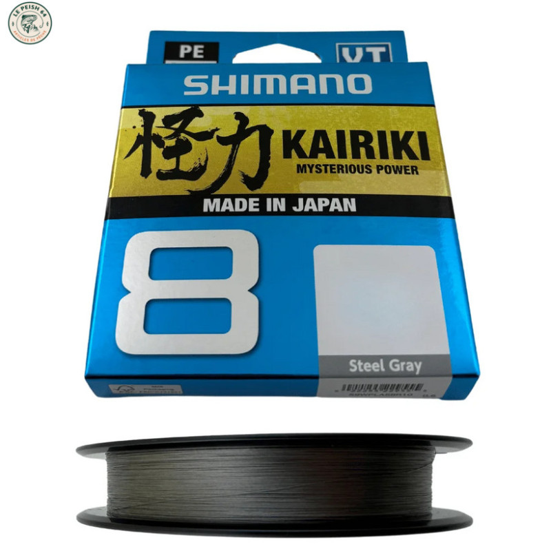 Kairiki 8 0,10 mm 150 m Gray | Le Peish 64