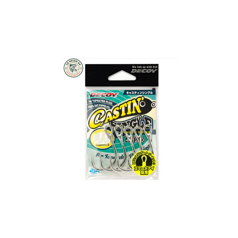 JS-5 Castin' Single 5/0 (4 pcs) | Le Peish 64
