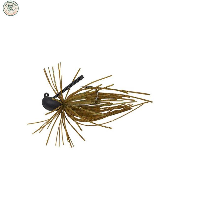 Skirt Flirt Jig 10g Green Pumpkin | Le Peish 64