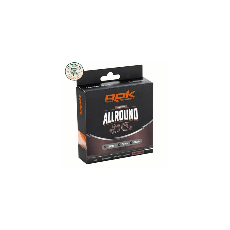 ALLROUND BROWN 300M 0.28MM