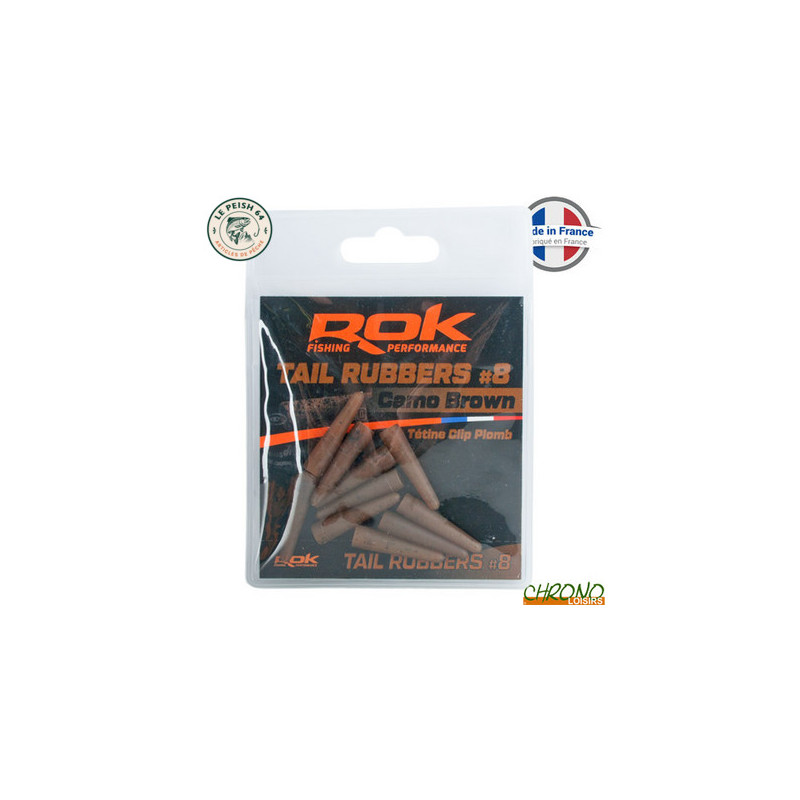 Tail Rubber 8 Camo Brown | Le Peish 64