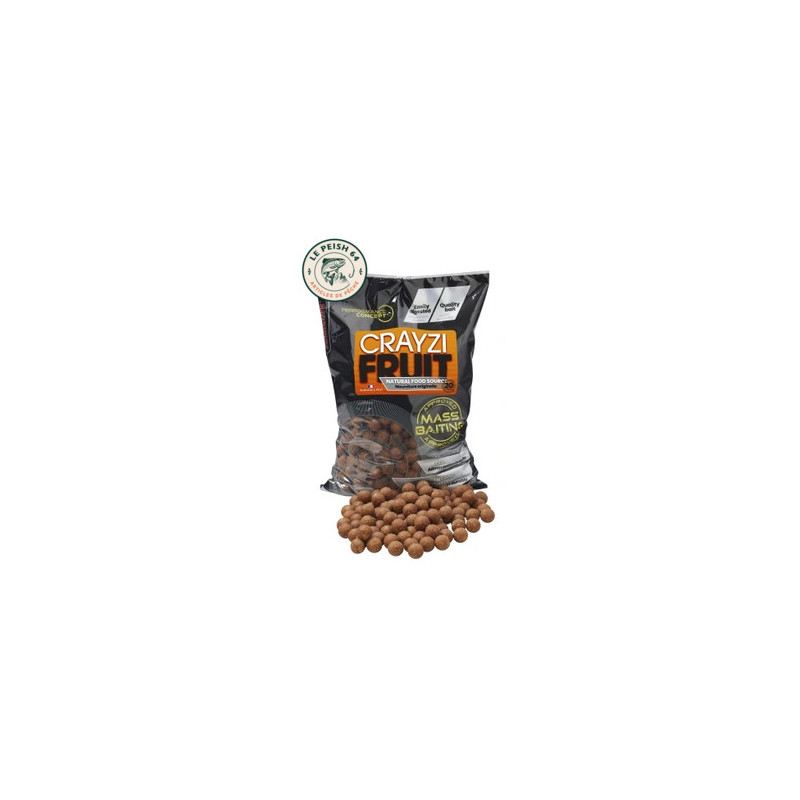 Mass Baiting Crayzi Fruit 20mm 3kg | Le Peish 64
