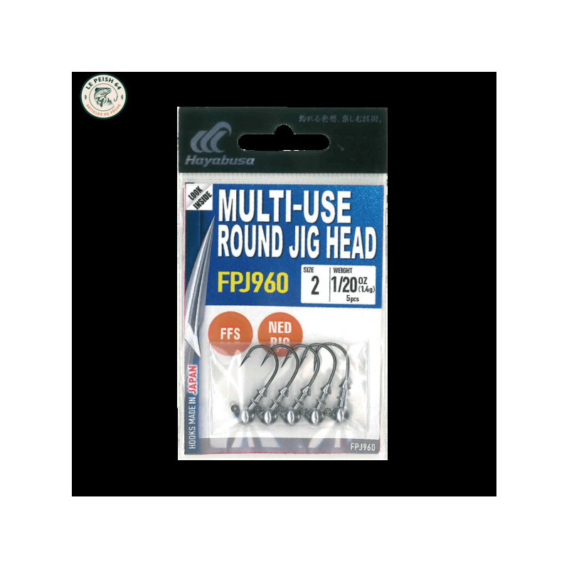 Multi-Use Round Jig Head 2 1,4 g | Le Peish 64
