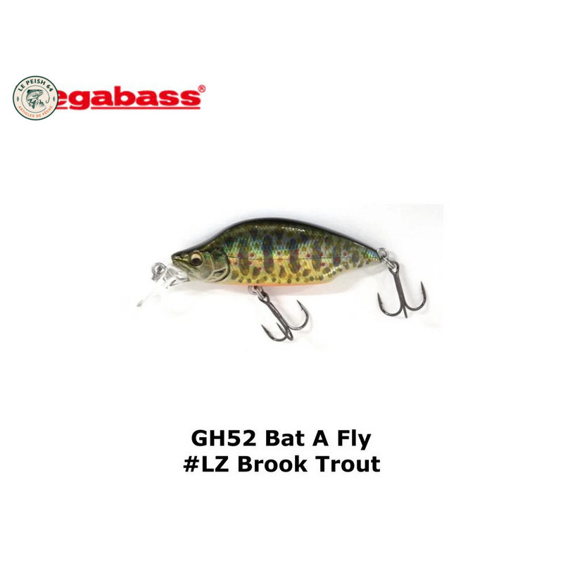 Great Hunting 52 Bat A Fry LZ Brook Trout | Le Peish 64