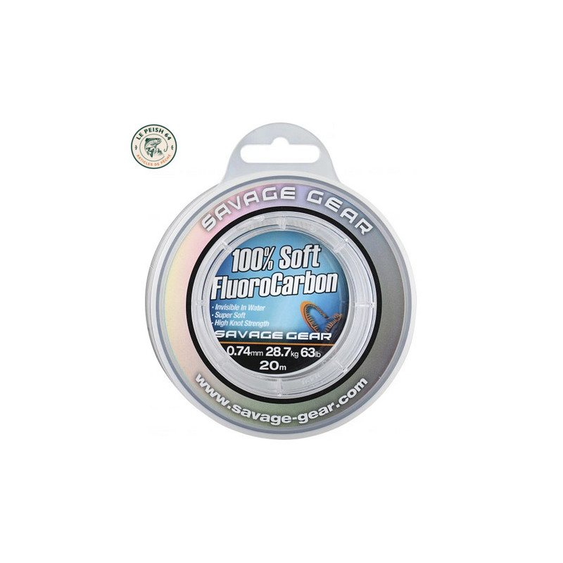 SOFT FLUORO 0.74MM 20M SAVAGE