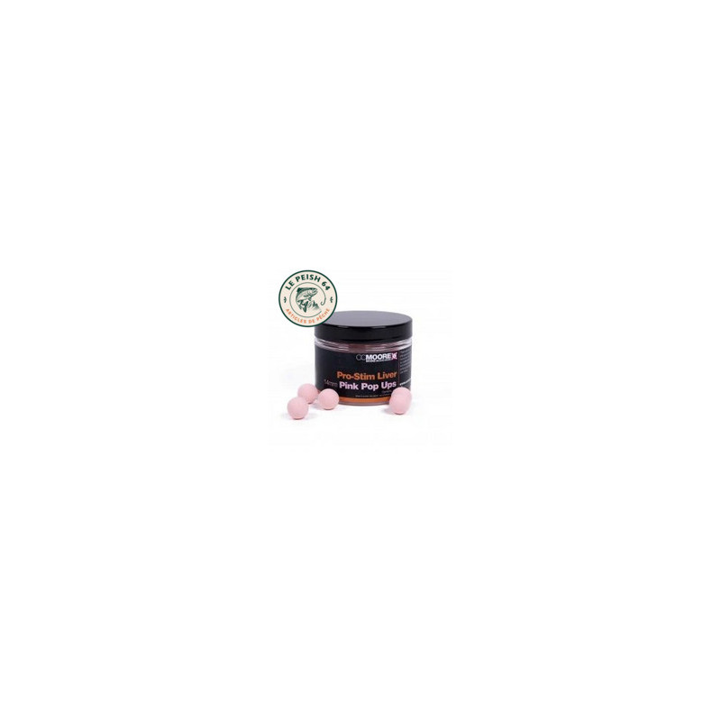 Pro-Stim Liver Pink Pop Ups 14mm | Le Peish 64