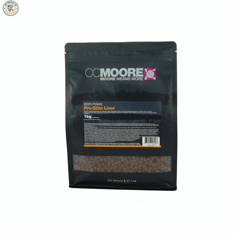 Pro-Stim Liver Pellets 6mm 1kg | Le Peish 64