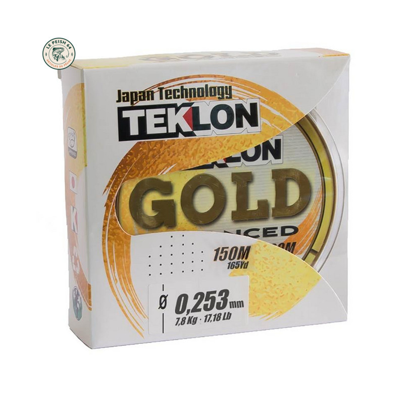 Teklon Gold 150 m 0,098 mm | Le Peish 64