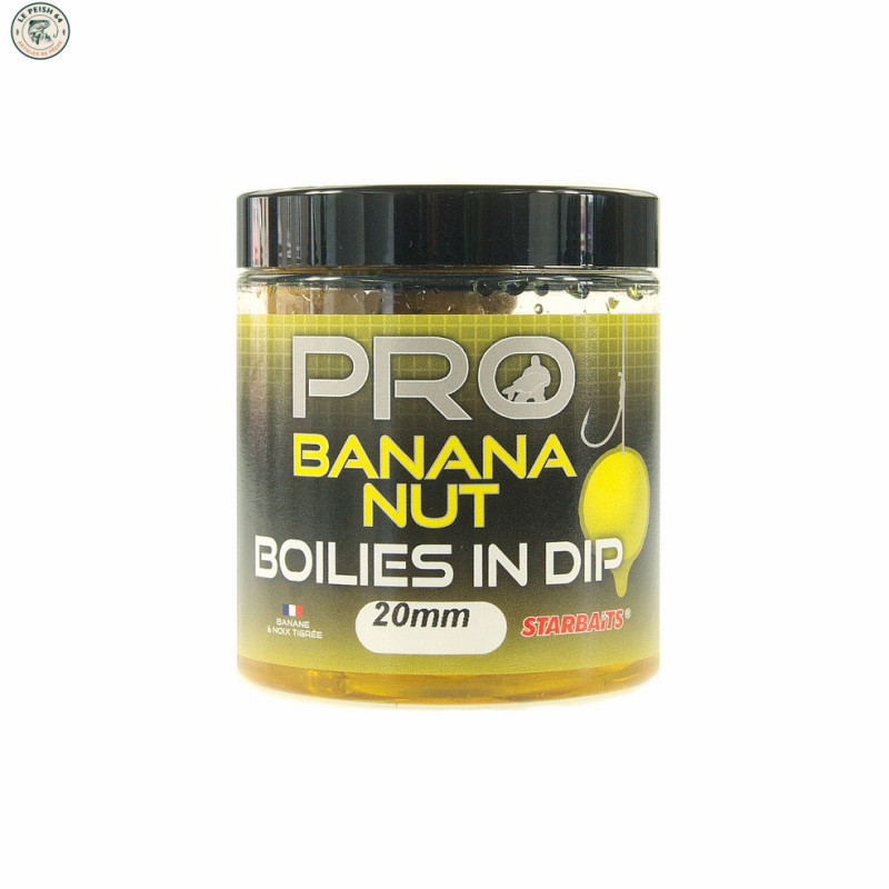 Banana Nut Boilies in Dip 20mm | Le Peish 64