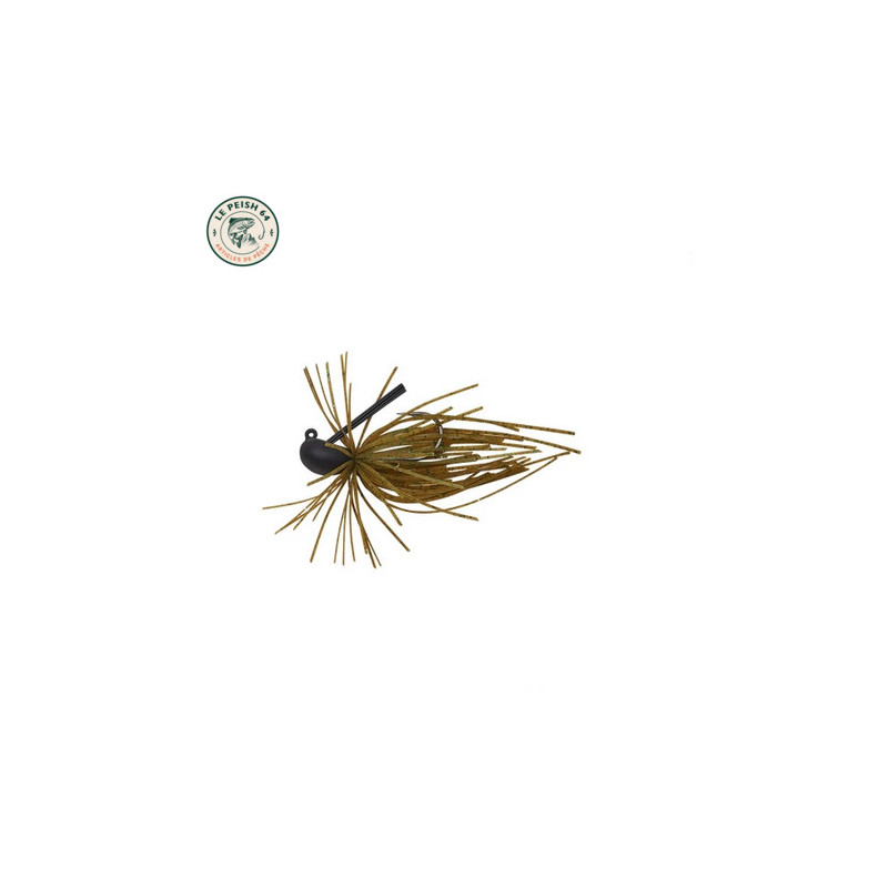 Skirt Flirt Jig 6g Green Pumpkin | Le Peish 64