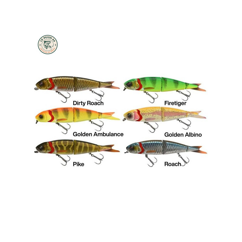 4 Play Swim N Jerk 19cm SS Pike | Le Peish 64